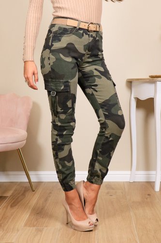 Jean camouflage Army cargo