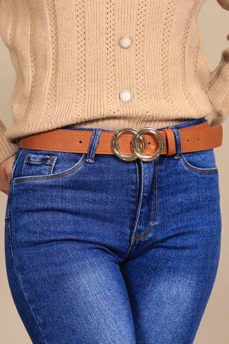 Ceinture camel Béa