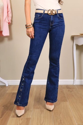 Jean brut flare