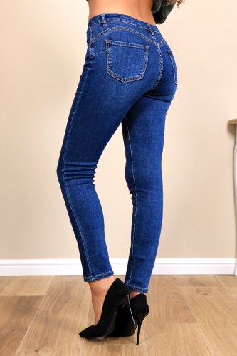 Jean skinny Push up bleu Bea