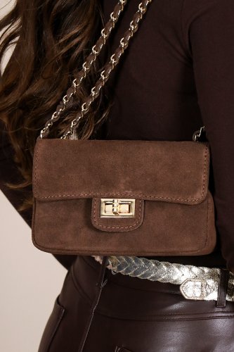 sac cuir chocolat