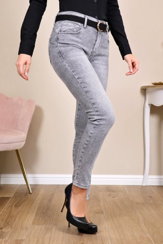 Jean skinny gris push up Lisa