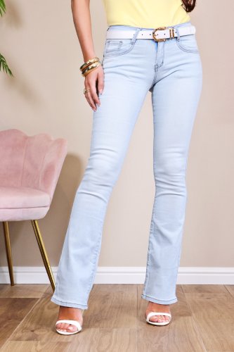 Jean flare bleu Loana