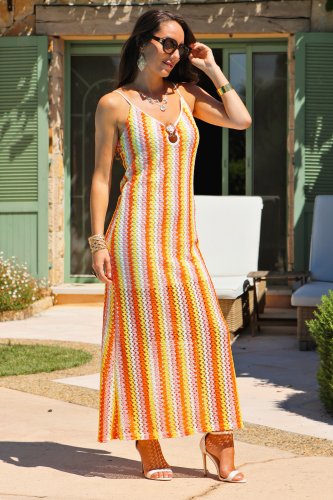 Robe crochet Playa