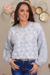 Pull gris Sweety2