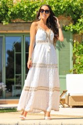 Robe Blanche bohème Cindy2