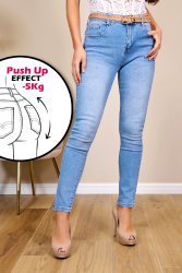 Jean skinny Push up blushed Maddy2