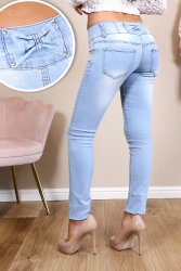 Jean skinny bleu clair Tery2