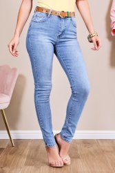 Jean skinny bleu délavé London2