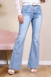 Jean flare délavé Cindy2