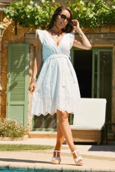 Robe blanche esprit bohème2