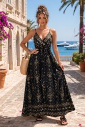 Robe noire longue Jade2